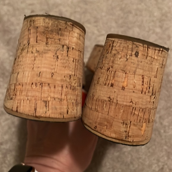 Sam Edelman orange wedges size 9 - Picture 6 of 6